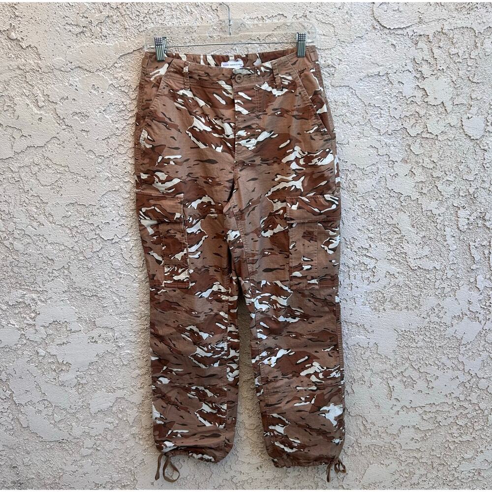 Good American Camo Cargo Pants Size 6/28